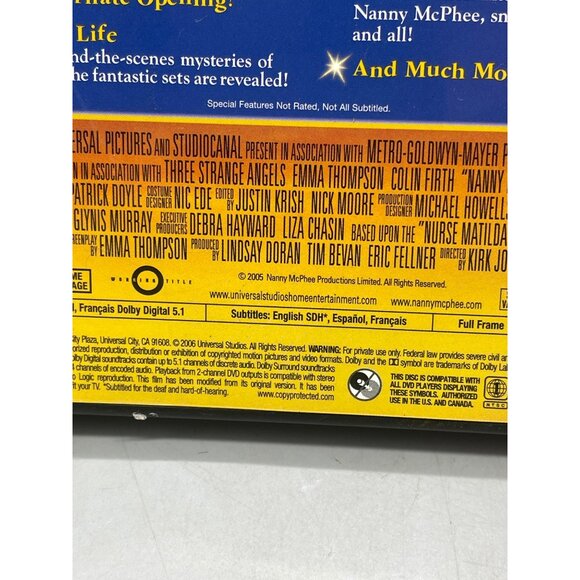 Nanny McPhee DVD Universal Studios 2005 English Full Screen Rated PG READ - Picture 4 of 7